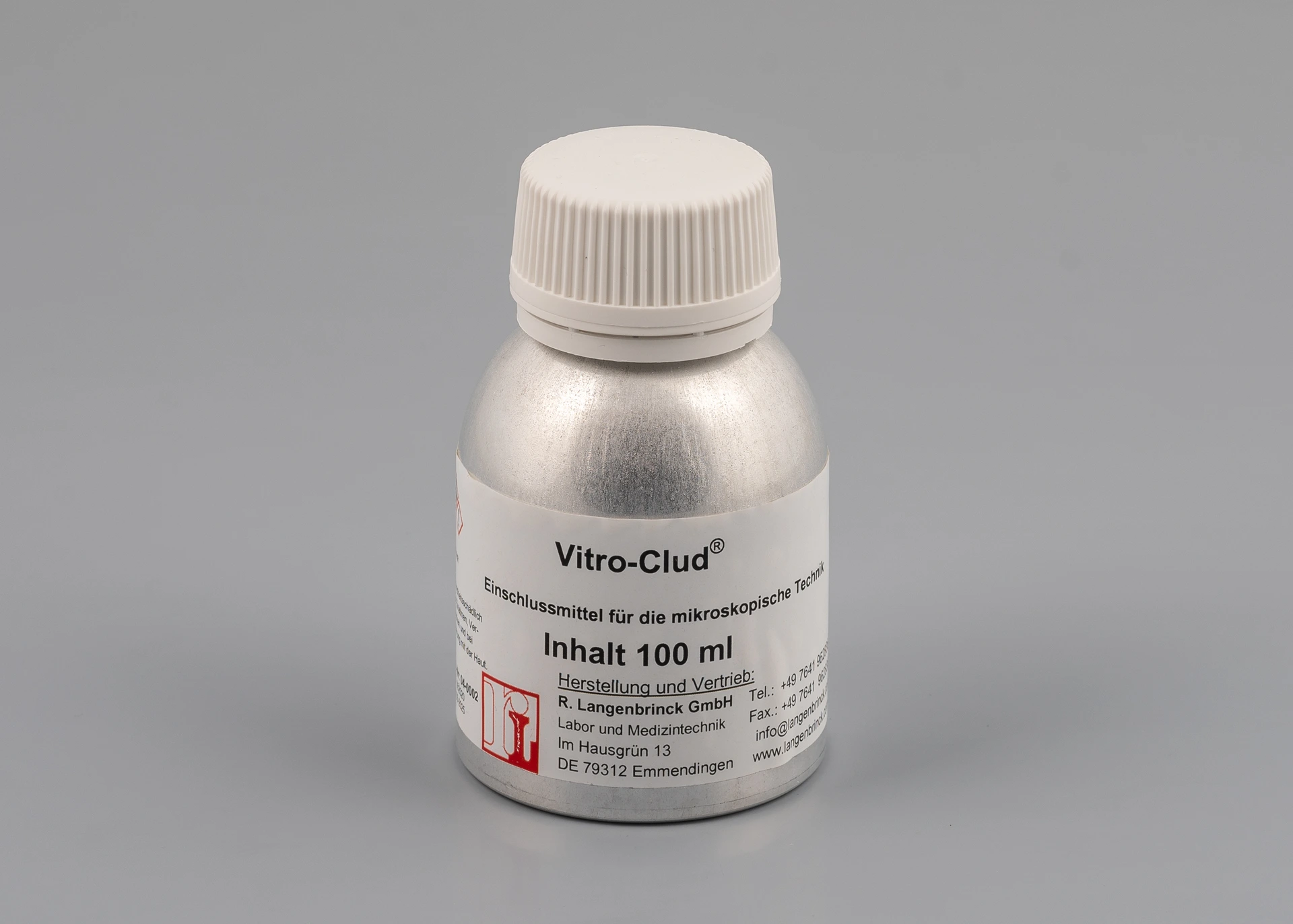 Vitro-Clud, Eindeckmittel